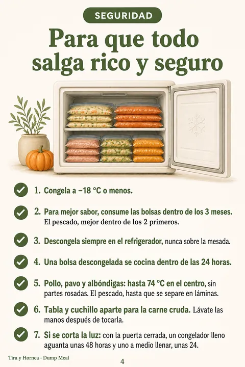 Congelador seguro